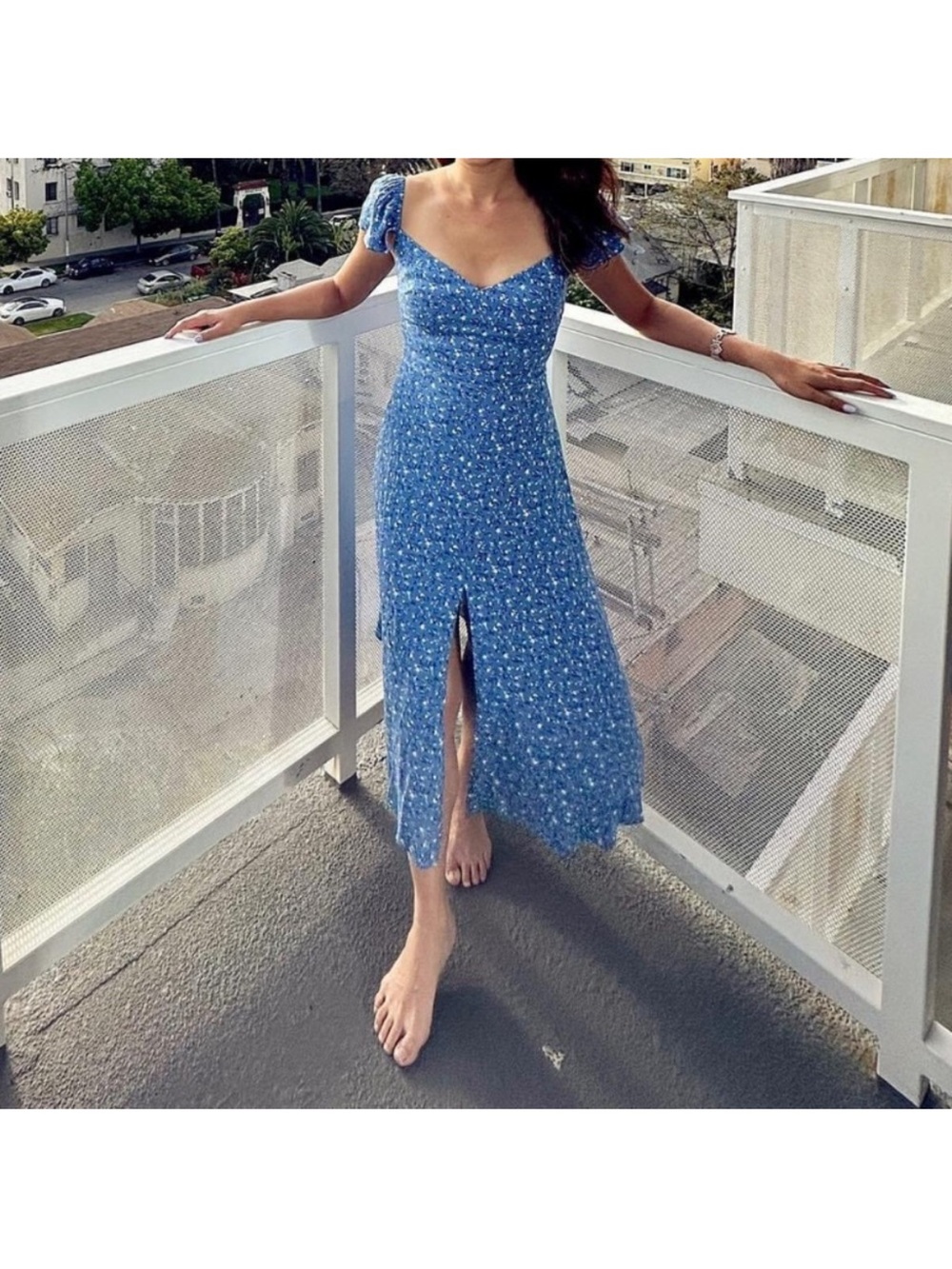 Reformation Baxley Floral Dress - Picture 8 of 8
